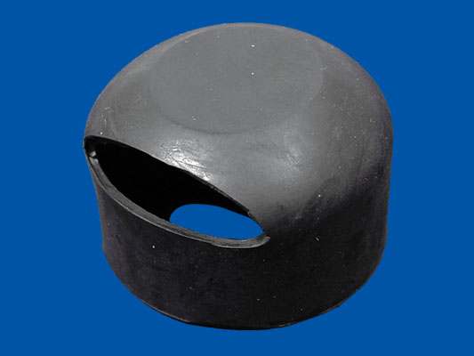 Black Rubber Solenoid End Cover